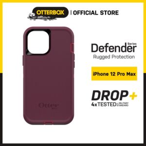 Ốp Lưng iPhone 12 Pro Max Otterbox Defender Series | DROP+ 4xTested - Hàng Chính hãng PGI