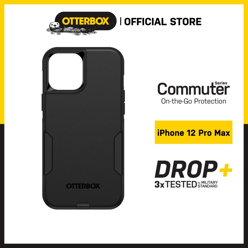 Ốp Lưng iPhone 12 Pro Max Otterbox Commuter Series | Kháng khuẩn | DROP+ 3xTested - Hàng Chính hãng PGI