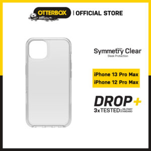 Ốp Lưng  iPhone 13 Pro Max / iPhone 12 Pro Max Otterbox Symmetry Series Clear | Kháng khuẩn | DROP+ 3xTested - Hàng Chính hãng PGI