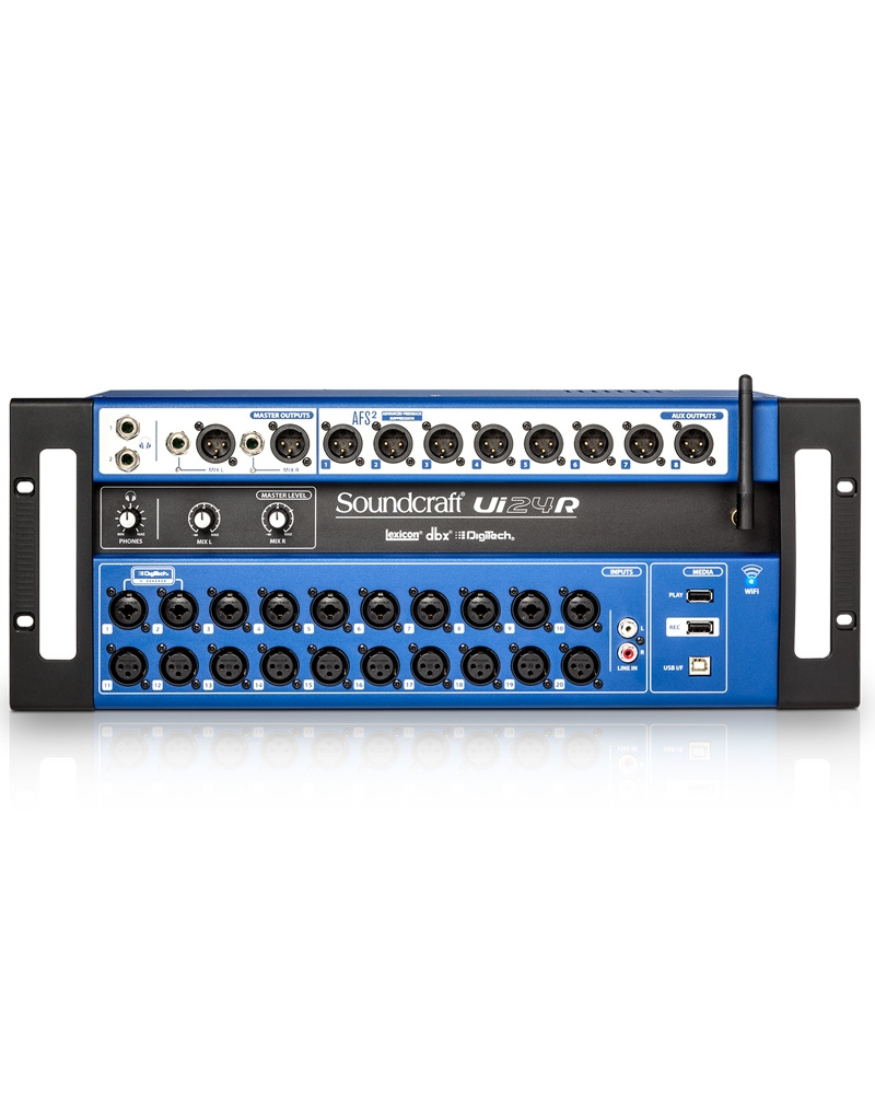 Mixer digital SOUNDCRAFT Ui24R - Hàng Chính hãng PGI