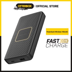 Sạc Dự Phòng Không Dây OtterBox Wiress Powerbank 10000 mAh Tích Hợp Sạc Nhanh 18W - Hàng Chính hãng PGI