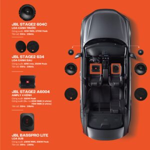 Combo 2 JBL Stage 2 series - Hàng chính hãng PGI